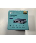 NEW TP-Link TL-SG105 5-Port 10/100/1000Mb Desktop Switch Ethernet 5 Port... - £19.74 GBP