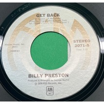 Billy Preston Space Race / Get Back 45 Funk Soul 1978 A&amp;M Records 2071 - £7.79 GBP