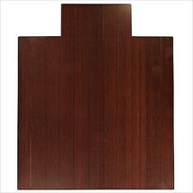 Bamboo Chairmat &amp; Rug  in. x 52 ft. 4 ft. Wide Slat DARK CHERRY Bamboo roll-Up C - $263.28