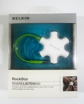 Belkin RockStar ShareListenMix Five Headphones Connections NIB - $8.90