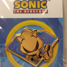 Sonic the Hedgehog Metal Sonic Enamel Pin Official Sega Collectible Badge - $14.50