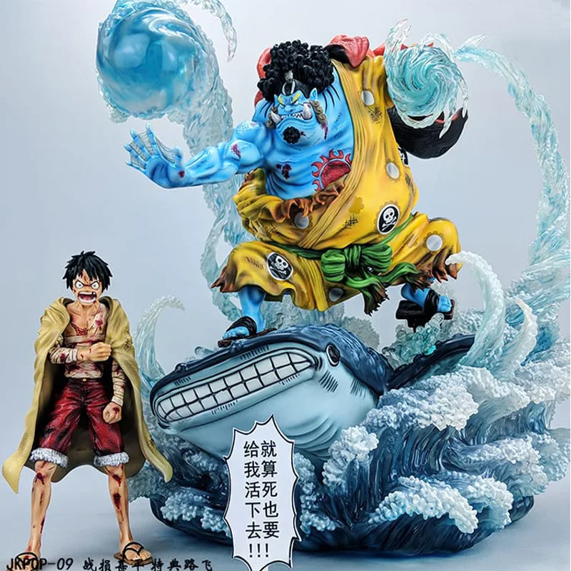 One Piece Limited Statue Gk Battle Damage Jinbe Luffy Collector&#39;s Edition Figure - £17.70 GBP+