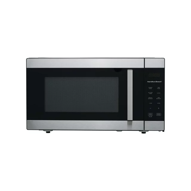 Hamilton Beach 1.6 Cu ft Sensor Cook Countertop Microwave Oven Stainless Steel - £262.50 GBP