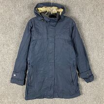 Eastern Mountain Sports Ski Jacket Women&#39;s Medium Full Zip Navy Blue Nyl... - $456.77 MXN