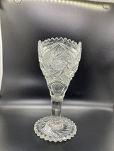 1920 Imperial glass vase Rose Marie pattern - £23.19 GBP