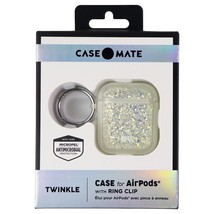 Case-Mate Apple AirPods Case with ring clip for Generations 1 &amp; 2 - Twin... - £4.55 GBP