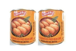Shirakiku Canned Seasoned Fried Bean Curd 10 Oz (Pack Of 4) - £66.95 GBP