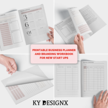 60 PRINTABLE Business Planner and Branding workbook for Etsy and Bonanza... - $5.00