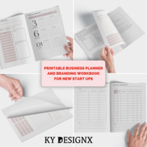 60 PRINTABLE Business Planner and Branding workbook for Etsy and Bonanza sellers - £3.98 GBP