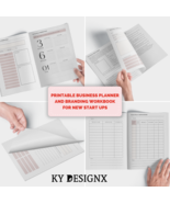 60 PRINTABLE Business Planner and Branding workbook for Etsy and Bonanza... - $93.66 MXN