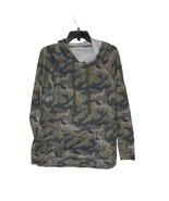 American Eagle Hoodie Size Medium Camo Womens Cotton Blend Sweatshirt - £14.05 GBP