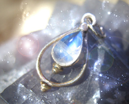 HAUNTED CHARM NECKLACE SPIRALS OF POWER MAGNIFY POWER HIGHEST LIGHT RARE MAGICK image 2