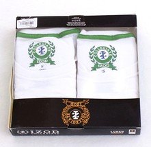 Izod Collegiate White Stretch Crew Neck Tee Shirts 2 Pack New in Package Men&#39;s  - £23.59 GBP
