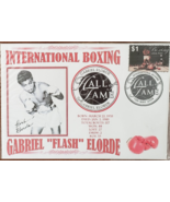 Gabriel &quot;FLASH&quot; Elorde Intl Boxing Hall of Fame May 10 2004 First Day Cover - £7.95 GBP