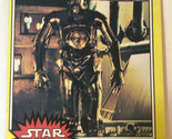 Vintage Star Wars Trading Card Yellow 1977 #140 R2D2 Where Are You - $2.48