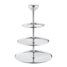 Alfredo by Georg Jensen Stainless Steel Etagere 3 Tiered Serving Stand -  New - £196.59 GBP