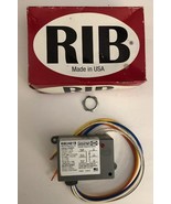 NEW, RIB, RIB2401B, ENCLOSED RELAY, 24VAC, 75 MA MAX, 20-30VDC. (24J-1) - £15.17 GBP