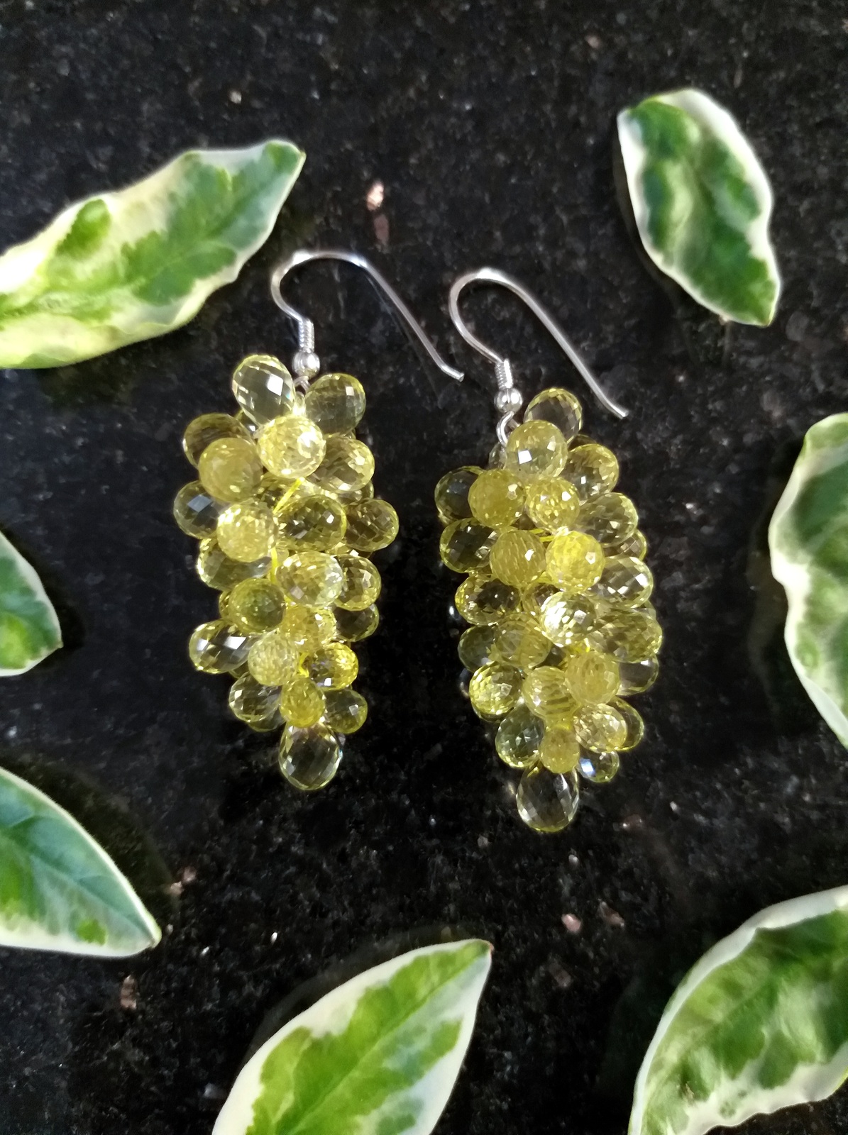 Primary image for Natural Lemon Quartz Gemstone Earrings
