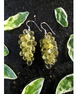 Natural Lemon Quartz Gemstone Earrings - $198.00