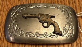 1970’s Revolver Western Belt Buckle - £15.64 GBP