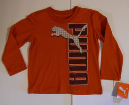 Puma Boys Long Sleeve T-Shirt Size 2T NWT - $12.79