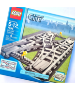 Lego City 7996 Train Rail Crossing New in Sealed NICE Box RARE - $176.50