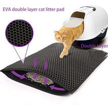 Waterproof Double Layer Litter Box Mat Pet - £13.49 GBP