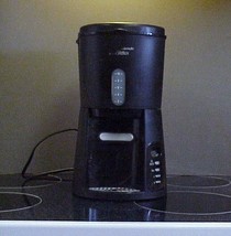 Hamilton Beach 10 Cup Coffee Maker 40114 Push Button Dispenser Black - Good Cond - £39.76 GBP