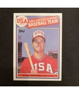 Mark McGwire 1985 Topps #401 USA Baseball Rookie Card RC Oakland A&#39;s NM-MT - $617.52 MXN