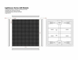 Lighthouse Series 108&quot; (63&quot;X 88.2&quot;) Full Color Programmable LED Sign - £6,283.64 GBP