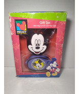 Mickey Mouse Coin &amp; Key Case Keychain Gift Set MIB (FF38) - NEW OLD STOC... - $13.85