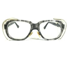 Vintage Titmus Safety Eyeglasses Frames Grey Tortoise Side Shields Z87 5... - £29.21 GBP