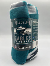 Philadelphia Eagles Fleech 50x60 Inch Polyester Throw Blanket - $28.04