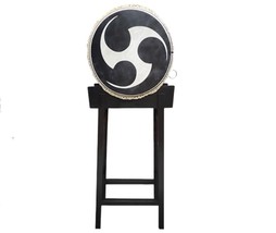 Taiko Japanese drum 18 inches Equipped with a vertical drum stand Tradit... - $639.00