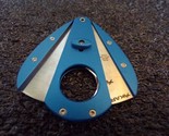 Xikar Cigar Cutter, Aluminum body, Double guillotine, Blue No Box - £59.95 GBP