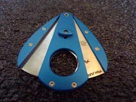 Xikar Cigar Cutter, Aluminum body, Double guillotine, Blue No Box - $75.00