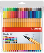 Stabilo Point 88 Wallet Set, Set Of 40, Multicolor. - £31.45 GBP