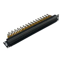 ADC 1RU 2x32 HD Video Patchbay Jackfield Normalled Panel Terminated - $59.39