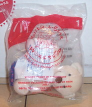 2006 McDonald&#39;s Happy Meal Toy Build A Bear #1 Velvet Teddy in Swimsuit MIP - £7.63 GBP