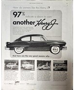 Henry J Corsair White Sidewall Tires Easiest St Kaiser Frazier 1953 VTG ... - $14.05