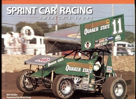 Sprint Car Racing America&#39;s Sport hardcover Bill Holder - £30.84 GBP