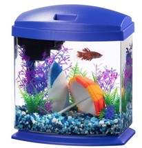 Aqueon LED MiniBow 1 SmartClean Aquarium Kit Blue - £107.75 GBP