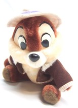 Vintage Disney Chip And Dale Rescue Rangers Chip 7&quot; Plush Stuffed Animal Toy - £15.59 GBP