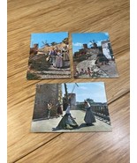 Vintage Lot of 3 Spain Windmills Travel Souvenir Postcard KG JD - €8,59 EUR