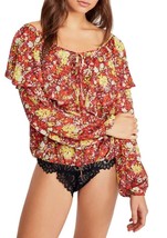 FREE PEOPLE Donne Body Say It To Me Elegante Sien Multicolore Taglia XS ... - £25.38 GBP