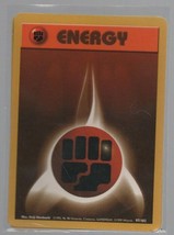 Three Fighting Energy - Pokemon Trading Card Game - 1999 - Wizards of the Coast. - £2.09 GBP