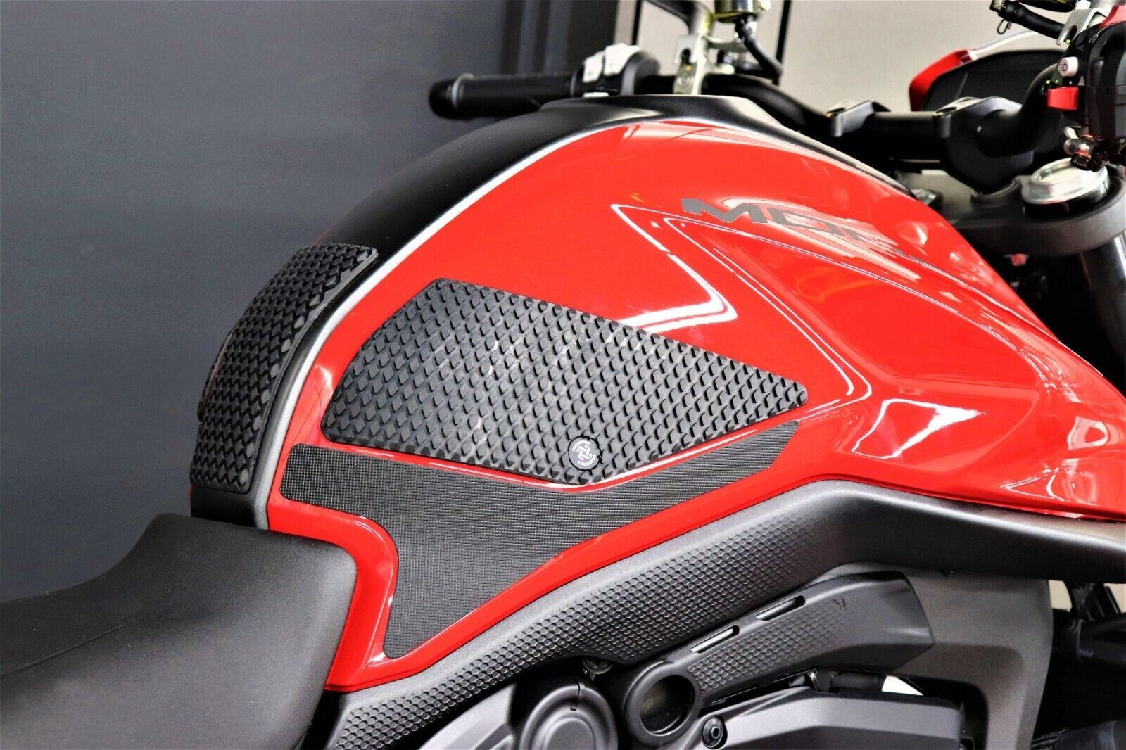 Primary image for TechSpec 2021+ Ducati Monster Snake Skin Tank Grips