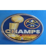 DENVER NUGGETS 2023 NBA CHAMPIONSHIP EPOXY BUCKLE - £13.56 GBP