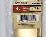 Gate House Door Hinge 4-in Satin Brass Mortise Replacement 0308909 - $9.00