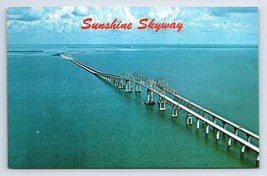 Postcard Sunshine Skyway Bridge West Coast of Florida - £2.96 GBP